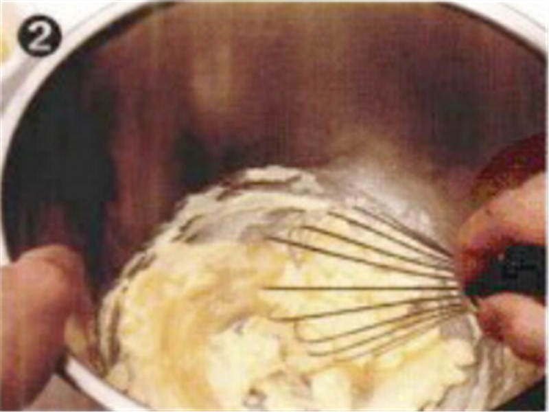 烘焙入门烘焙食谱之九层塔松子饼制作步骤2